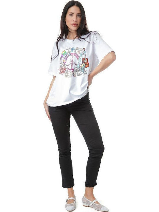 Curea pentru blugi skinny negri din bumbac