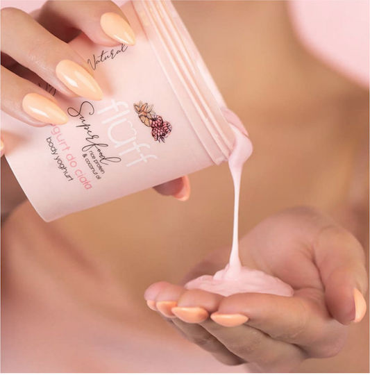 Fluff Raspberry Almonds Ενυδατική Κρέμα Σώματος 180ml