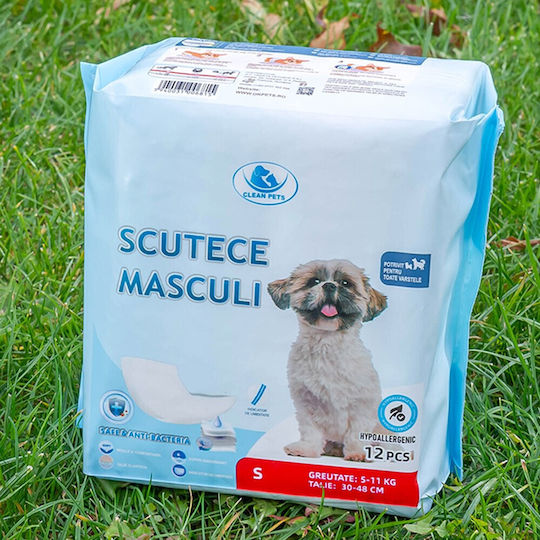 Clean Pets Servețele Igienice de Înlocuire pentru Câini 12 Bucăți