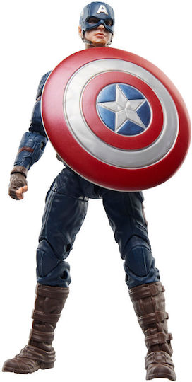 Φιγούρα Δράσης Captain America Marvel Legends Captain America 15εκ.