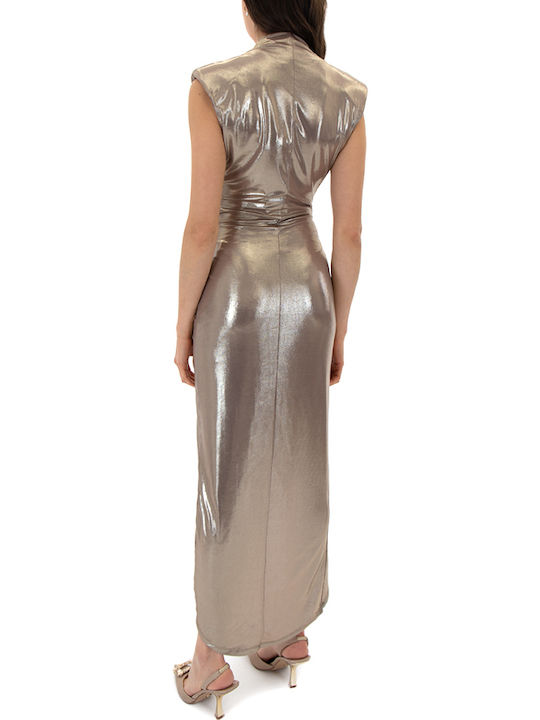 Zoya Dress Evening Gold