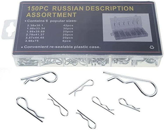 Multi-Purpose Pins 150pcs Russian Description Assortment Z692915