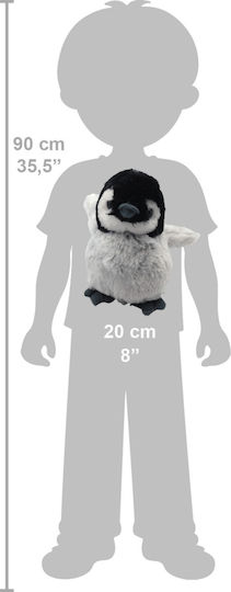 Wild Republic Λούτρινο Playful Penguin Mini Cuddlekins 20 εκ.