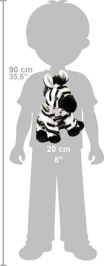 Wild Republic Plush Zebra Baby For 3+ Years 20 cm