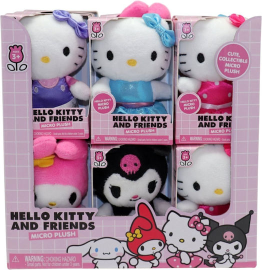 Giochi Preziosi Jucărie De Plus Hello Kitty Hello Kitty Pentru 3+ Ani 8 Cm (Diverse Modele) 1 Buc
