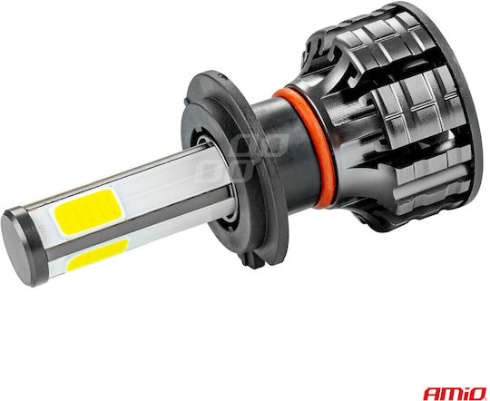 AMiO Lamps Car H7 LED 6500K Cold White 12-24V 38W 2pcs