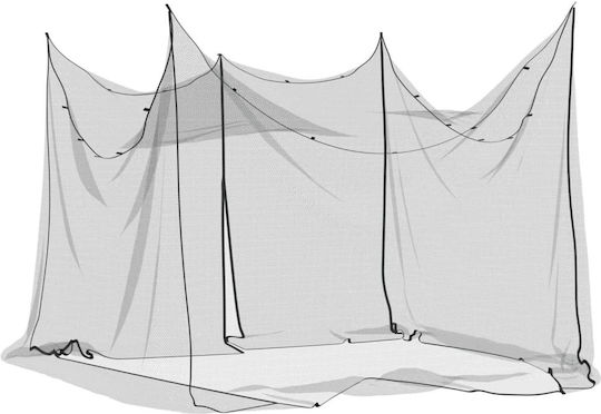 vidaXL Camping Mosquitos Nest Black 300x300x200cm