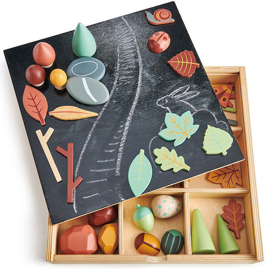 Tender Leaf Toys Αντικείμενα του Δάσους Educational Game Knowledge made of Wood for 3+ years Years Old