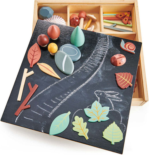 Tender Leaf Toys Αντικείμενα του Δάσους Educational Game Knowledge made of Wood for 3+ years Years Old