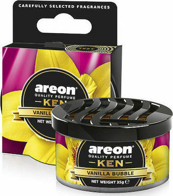 Areon Car Air Freshener Can Console/Dashboard Ken Blister Vanilla Bubble 35gr