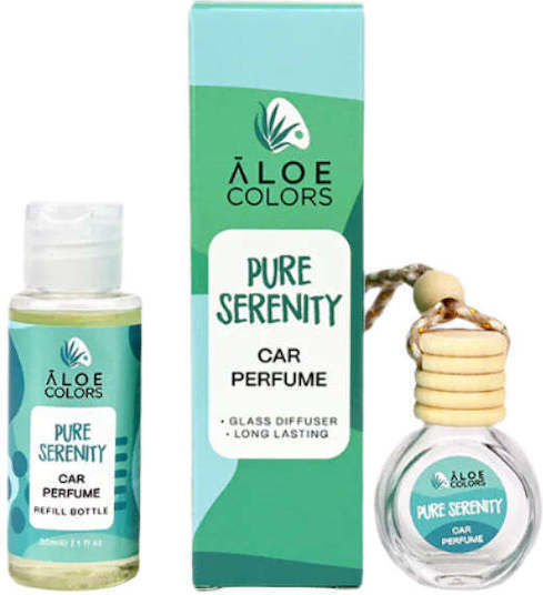 Aloe Colors Pure Serenity Car Perfum Άρωμα Aυτοκινήτου Μανόλια 30ml