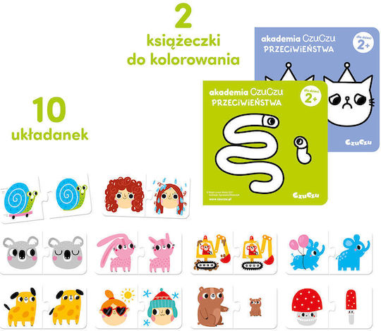 CzuCzu Educational Game Knowledge for 2+ years Years Old