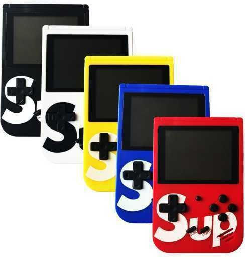 Sup Game Box 400 Electronic Kids Retro Console Black