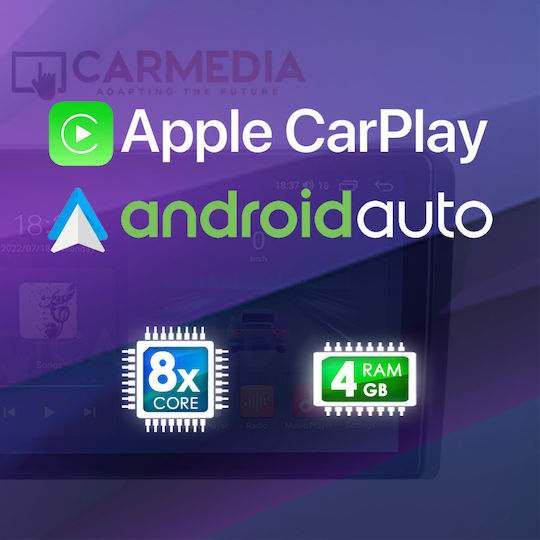 Carmedia Ηχοσύστημα Αυτοκινήτου για Chevrolet Sail 2009-2014 (Bluetooth/USB/WiFi/GPS/Apple-Carplay/Android-Auto) με Οθόνη Αφής 9"