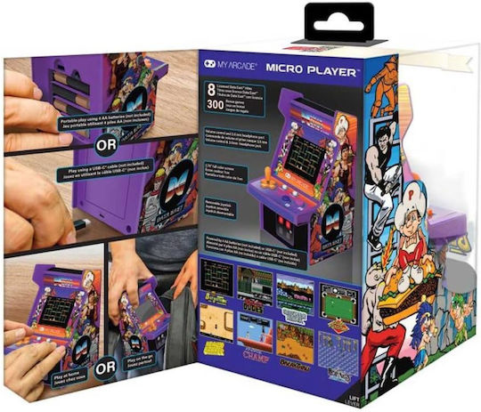 My Arcade Data East lovește Micro Player Console de jocuri video