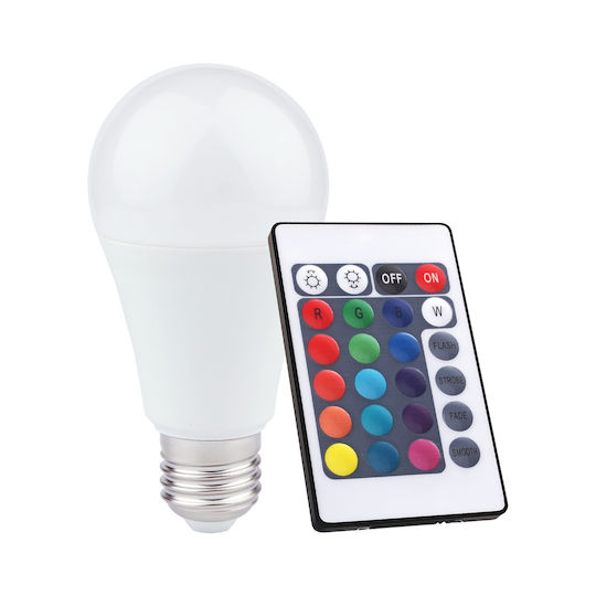 Eko Light Смарт крушка LED 10W за фасунга E27 и форма A60 RGB 935лм