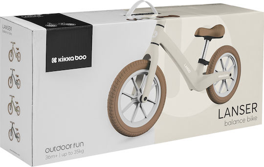 Kikka Boo Kids Balance Bike Lanser Beige