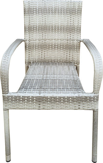 Sessel Beige 55.5x63x95cm Sessel Beige 55.5x63x95cm