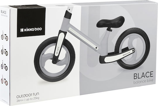 Kikka Boo Kids Balance Bike Blace Gray