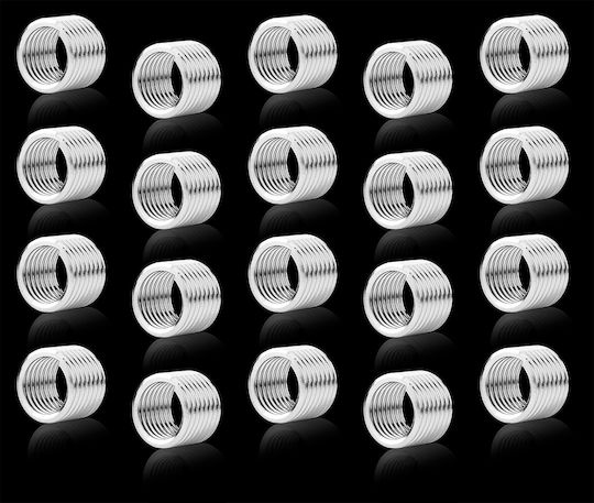 M6 Thread Repair Inserts 20 Pcs