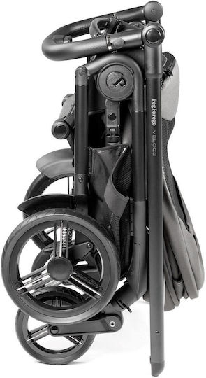 Peg Perego Veloce Adjustable Baby Stroller Suitable for Newborn Mercury 10.7kg