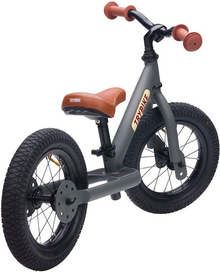 Trybike Bicicletă de Echilibru pentru Copii Vintage Gri