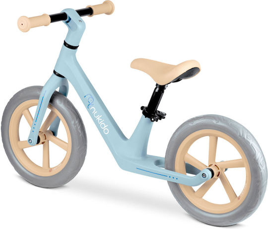 Nukido Bicicletă de Echilibru pentru Copii Albastru deschis