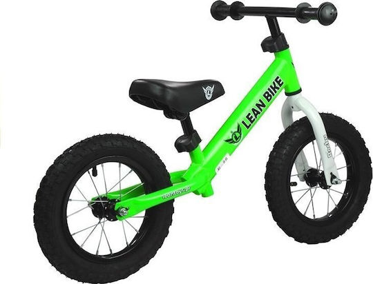 Lean Toys Kids Balance Bike Green