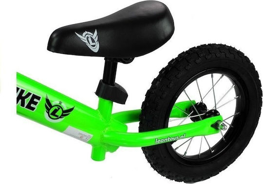 Lean Toys Kids Balance Bike Green