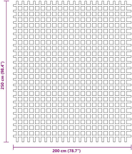 vidaXL Δάπεδο για Σκηνή Camping Πράσινο 200x250εκ.