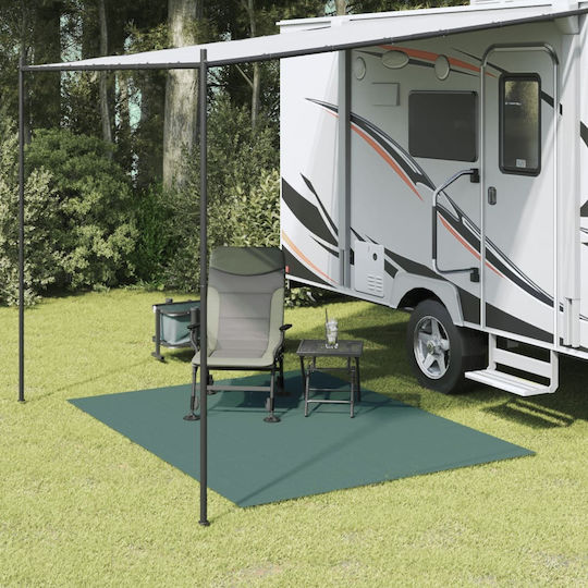 vidaXL Δάπεδο για Σκηνή Camping Πράσινο 200x250εκ.