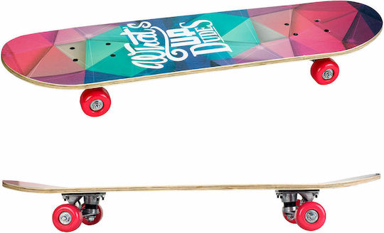 Action One Skateboard Complet Penny What's Up Dudes 70 X 20 Cm Imprimare Dublă Multicoloră