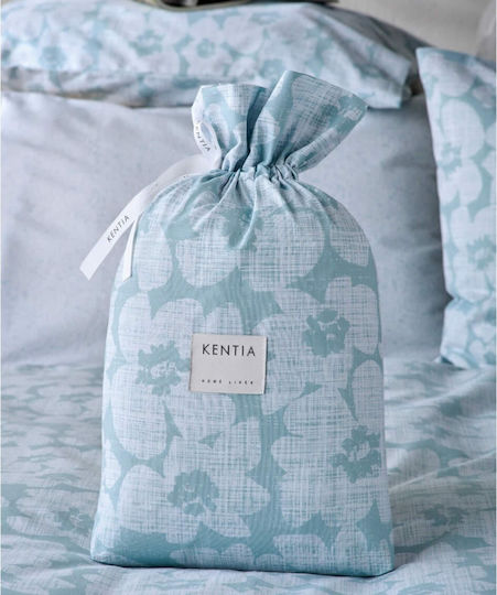 Kentia Duvet Cover Set Cotton Queen with 2 Pillowcases 225x245 Gerani 33