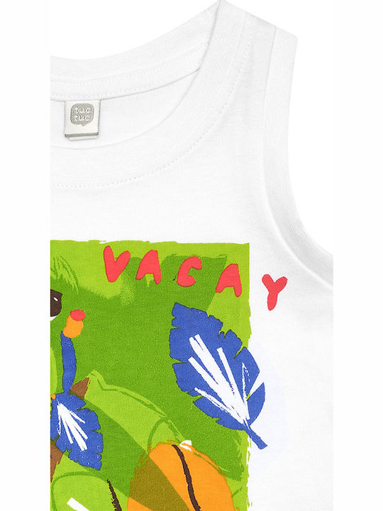 Kids' Shirt Sleeveless White