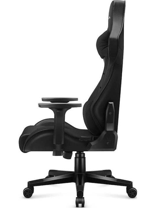 Huzaro Force 7.6 Υφασμάτινη Καρέκλα Gaming με Ρυθμιζόμενα Μπράτσα Μαύρη