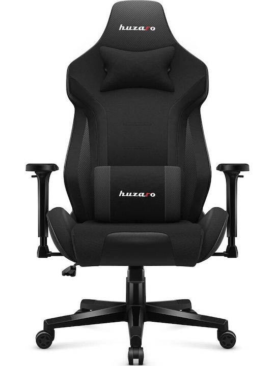 Huzaro Force 7.6 Υφασμάτινη Καρέκλα Gaming με Ρυθμιζόμενα Μπράτσα Μαύρη
