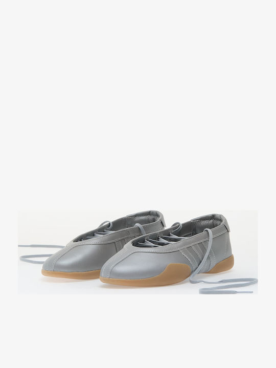 Taekwondo Mei Ballet Damen Ballerinas Silber