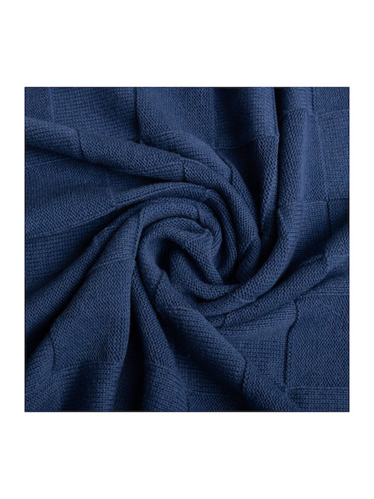Matex Blanket Nursery Swaddling Blankets Cotton Blue 80x100cm