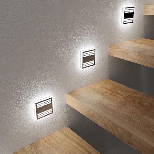 Eko Light Lumină de Perete cu LED Integrat și Lumină Alb Natural