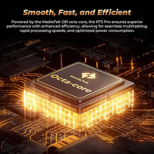Oukitel RT3 Pro 4G 8" Tablet (4GB/128GB) Μαύρο