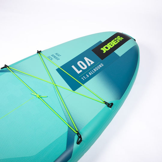 Jobe Loa Φουσκωτή Σανίδα SUP / Kayak με Μήκος 3.5m Πράσινη
