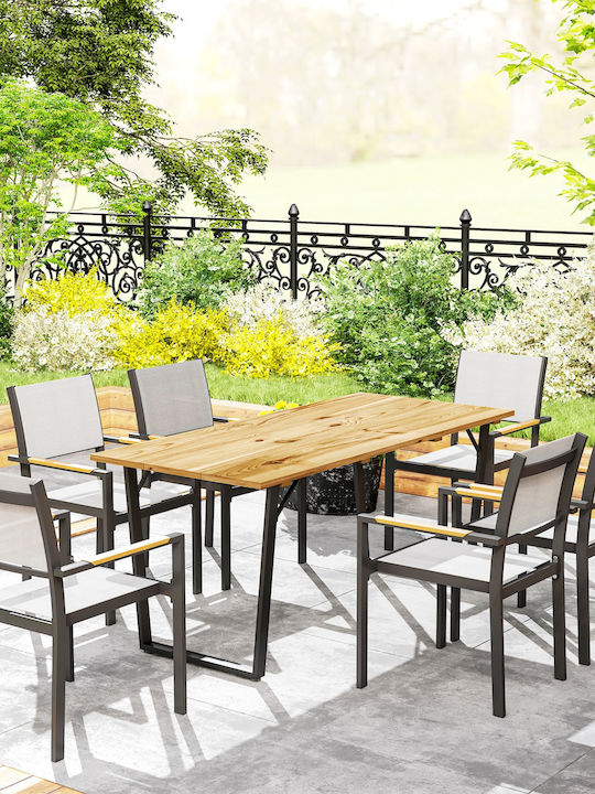 Маса Стабилна CAFE 175x80x75бр