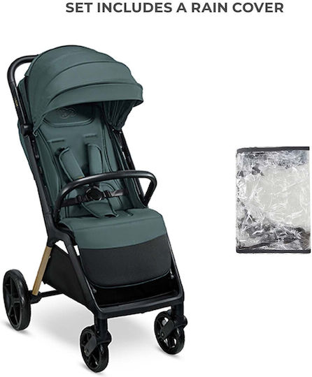Kinderkraft Loom Cărucior pentru Bebeluși Potrivit pentru Nou-născut Verde jad 9kg