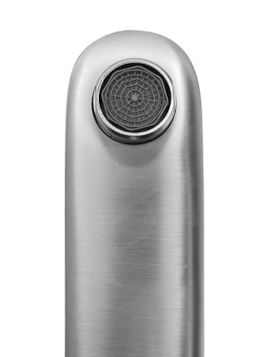 Bruno Mixing Sink Faucet Silver