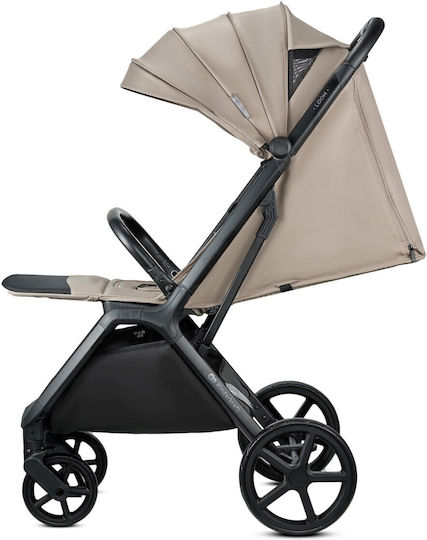 Kinderkraft Loom Baby Stroller Suitable for Newborn Linen Beige 9kg
