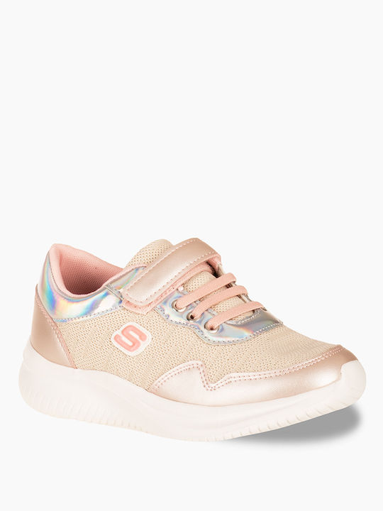 Παιδικά Sneakers με Σκρατς Ροζ