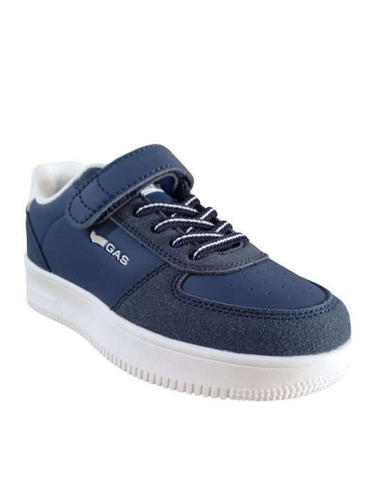Kinder Sneakers mit Klettverschluss Marineblau