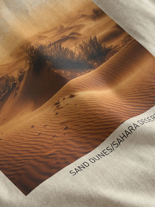 T-shirt Μπεζ