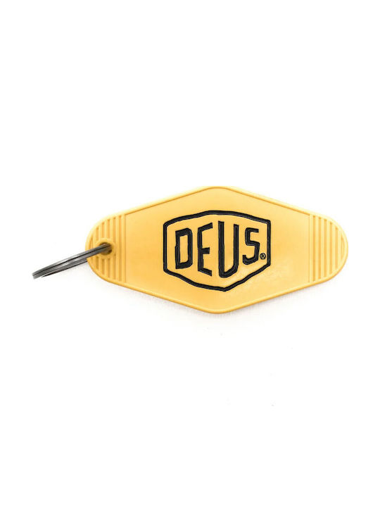 Deus Ex Machina Camperdown Key Tag Μπρελόκ Κίτρινο Dmf247740a