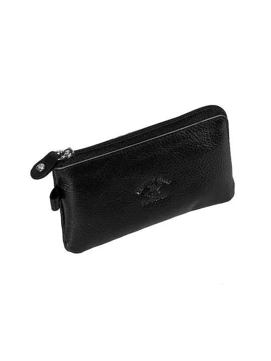 Suport Chei din Piele Beverly Hills Polo Club Bh-1596 Negru Negru